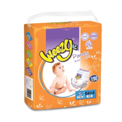 WEEZY JUMBO PACK DISPOSABLE BABY PANTS  S68
