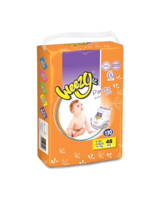 WEEZY JUMBO PACK DISPOSABLE BABY PANTS XL48