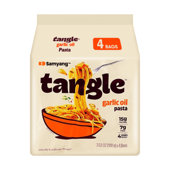 SAMYANG TANGLE GARLIC OIL PASTA 100GM*4