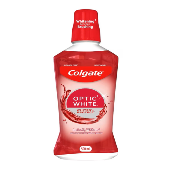 COLGATE MOUTHWASH OPTIC WHITE 500ML