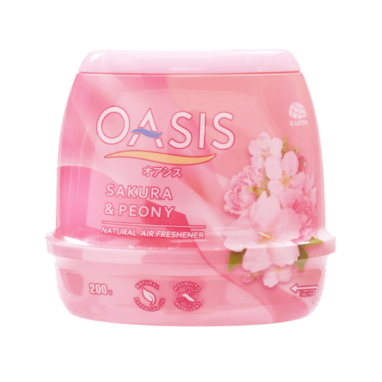 OASIS AIR FRESHENER GEL SAKURA & PEONY 200G
