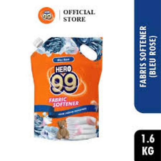 HERO 99 FABRIC SOFTENER- BLUE ROSE 1.6KG