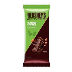 HERSHEY'S BAR S/CREATIONS ALMOND CRUNCH 90GM HERSHEY'S BAR S/CREATIONS ALMOND CRUNCH 90GM