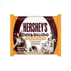 HERSHEY'S CHOCO BALLS DUO COOKIES N DARK CHOC 36GM