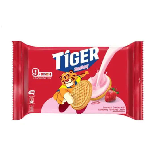 TIGER GOLDEN STRAWBERRY 35GM*9