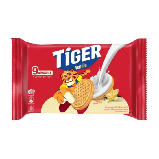 TIGER GOLDEN VANILLA 35GM*9
