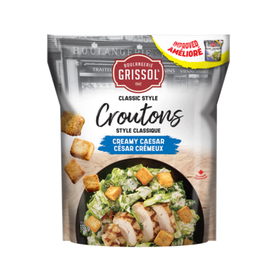 BOULANGERIE GRISSOL CLASSIC CROUTONS CREAMY CAESAR