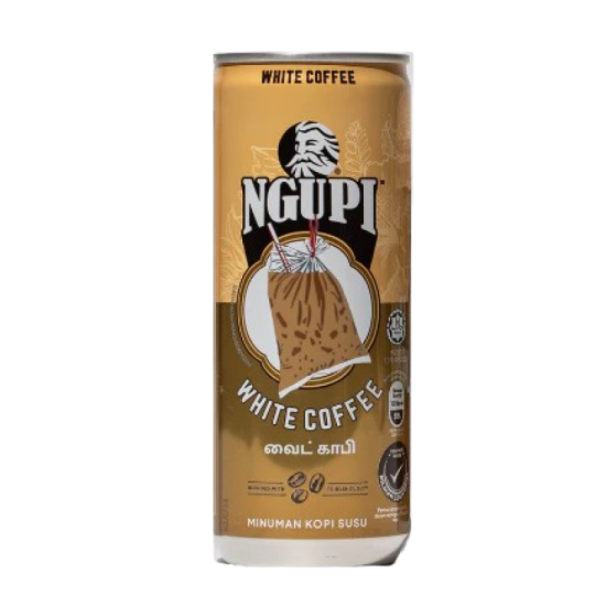 ZUS NGUPI RTD - WHITE COFFEE 240ML