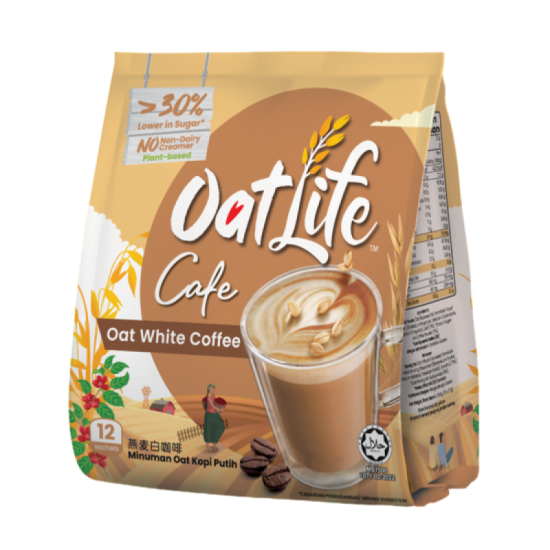 OATLIFE OAT WHITE COFFEE 27GM*12'S