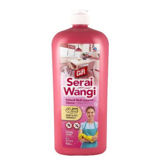 GIFT SERAI WANGI M/PURPOSE CLEANER  - FLORAL 900ML