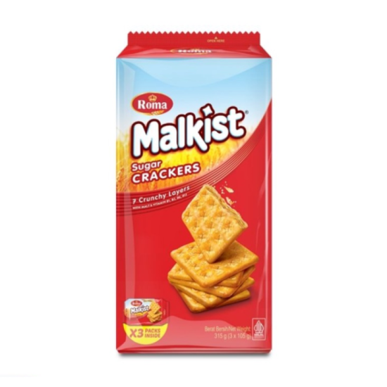 ROMA MALKIST SUGAR 105GM*3