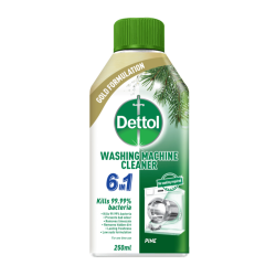 DETTOL WASHING MACHINE CLEANER PINE 250ML DETTOL WASHING MACHINE CLEANER PINE 250ML