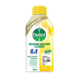 DETTOL WASHING MACHINE CLEANER LEMON 250ML DETTOL WASHING MACHINE CLEANER LEMON 250ML