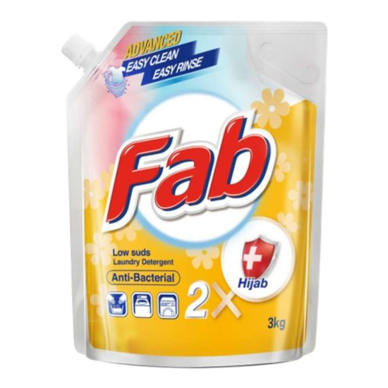 FAB LIQ. DETERGENT ( RF ) ANTIBACTERIAL 3 KG