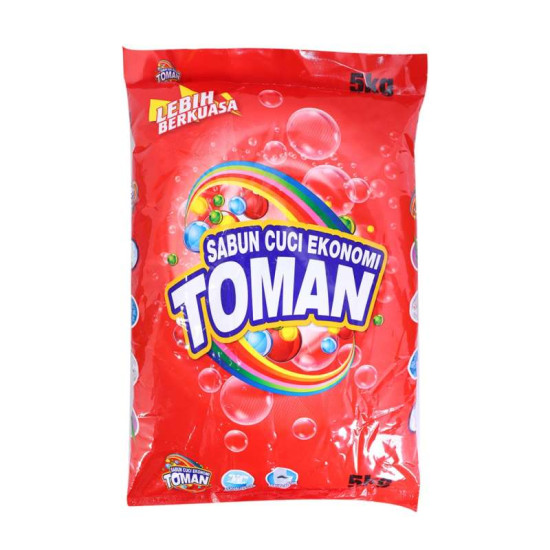 TOMAN DETERGENT POWDER REGULAR 5KG