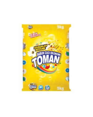TOMAN DETERGENT POWDER BOTANIC 5KG