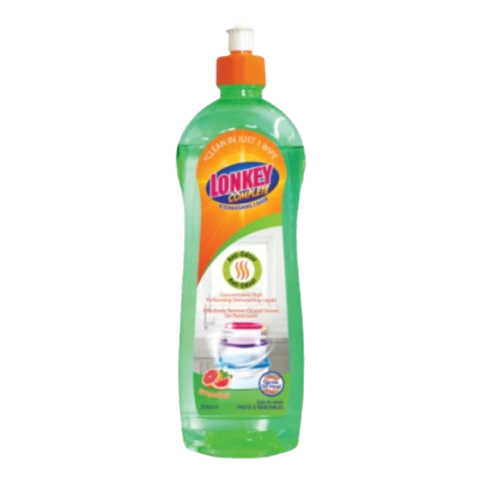 LONKEY COMPLETE DISHWASH - GRAPEFRUIT 500ML