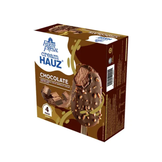 FARM FRESH CREAM HAUZ CHOCOLATE MPK 75ML*4'S