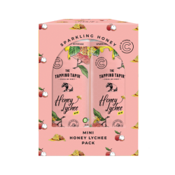 THE TAPPING TAPIR SPARKLING - HONEY LYCHEE 250ML*4