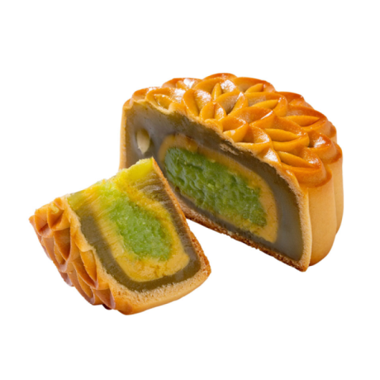 TAI THONG CENDOL CUSTARD W/PANDAN COCONUT MOONCAKE