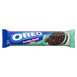 OREO DOUBLE STUFF CHOC MINT 131GM OREO DOUBLE STUFF CHOC MINT 131GM