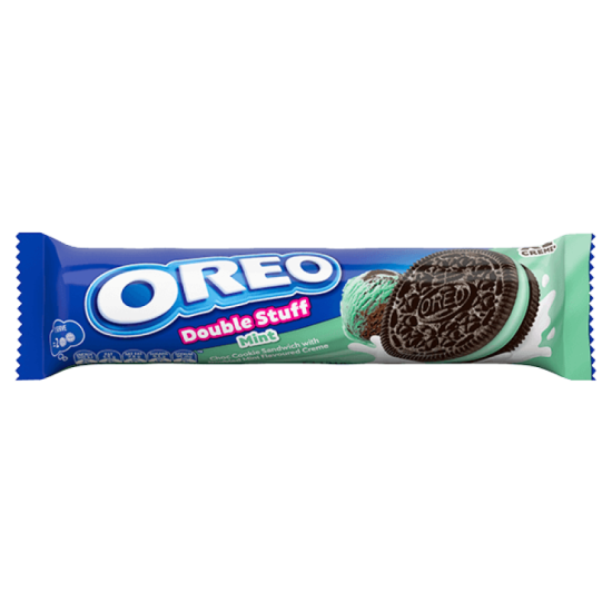 OREO DOUBLE STUFF CHOC MINT 131GM