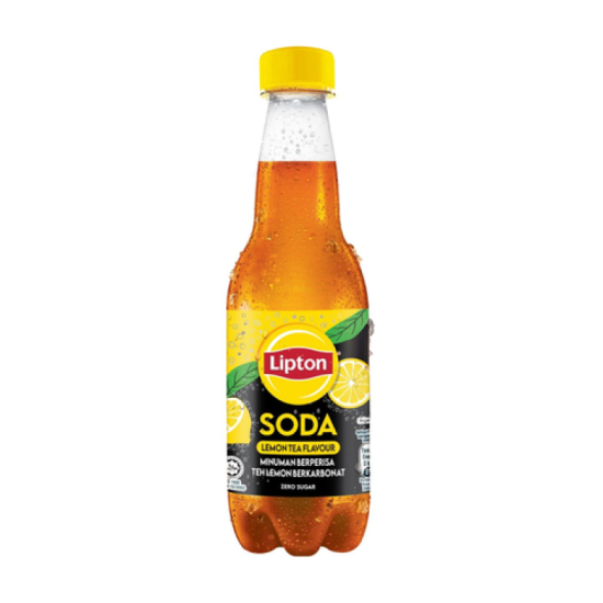 LIPTON LEMON SODA ZERO SUGAR 400ML