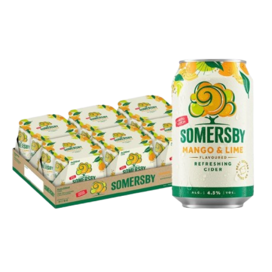 SOMERSBY MANGO & LIME CIDER CAN 320ML*24