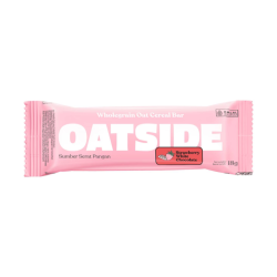 OATSIDE CEREAL BAR STRAWBERRY WHITE CHOCOLATE 18GM OATSIDE CEREAL BAR STRAWBERRY WHITE CHOCOLATE 18GM