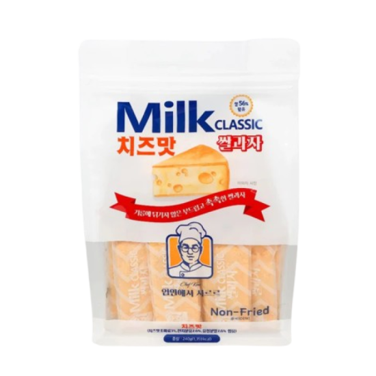 MILK CLASSIC RICE PUFF - CHEESE 240GM