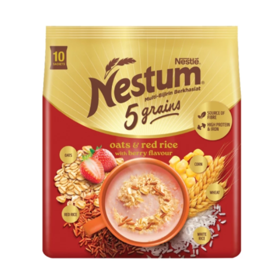 NESTUM 5 GRAINS OAT & BERRIES 32G*10