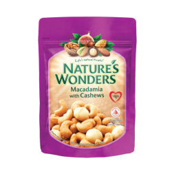 NATURE WONDER MACADAMIA WITH CASHEW 80GM