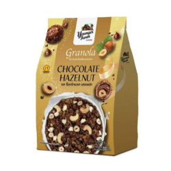 YOUNGER FARM GRANOLA CHOCOLATE HAZELNUT 225GM