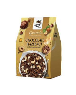 YOUNGER FARM GRANOLA CHOCOLATE HAZELNUT 225GM