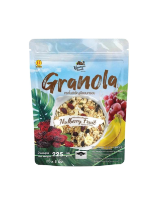 YOUNGER FARM GRANOLA MULBERRY & FRUIT 225GM
