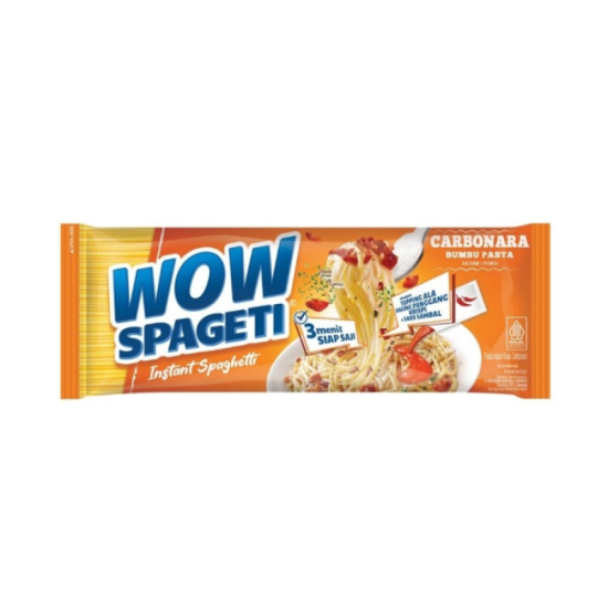 WOW SPAGHETTI CARBONARA  80GM