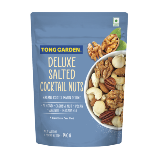 TONG GARDEN DELUXE SALTED COCKTAIL NUTS 140GM