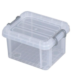 6710 38L TRANSP.STORAGE BOX(W590*L450*H170)