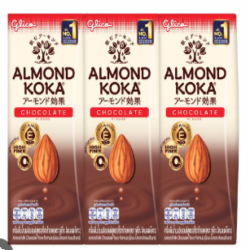 GLICA ALMOND KOKA CHOCOLATE 180ML*3'S
