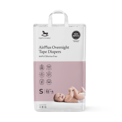 APPLECRUMBY AIRPLUS OVERNIGHT TAPE DIAPERS S52