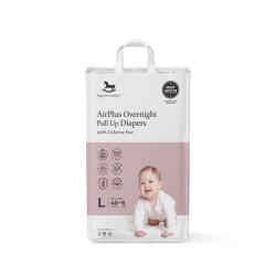Applecrumby AirPlus Overnight Pull Up Diapers L40