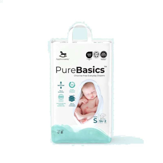 PUREBASICS TAPE DIAPER S54