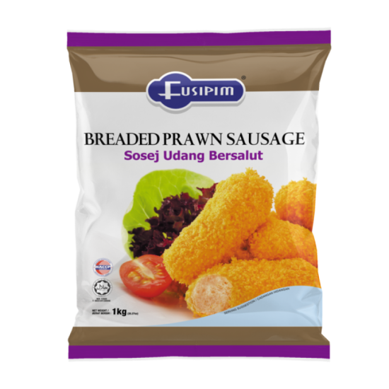 FUSIPIM BREADED PRAWN SAUSAGE 1KG