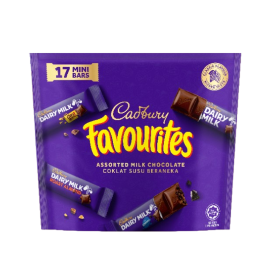 CADBURY FAVOURITES SHAREBAG 195.5GM