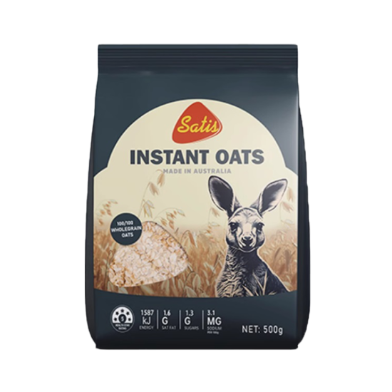 SATIS INSTANT OATS 500GM