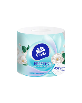 VINDA PRESTIGE 4D (CAMELLIA) TOILET ROLL 3PLY 16'R