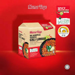 MAMA VEGE KAMPUA MEE CHILI LIME 102GM
