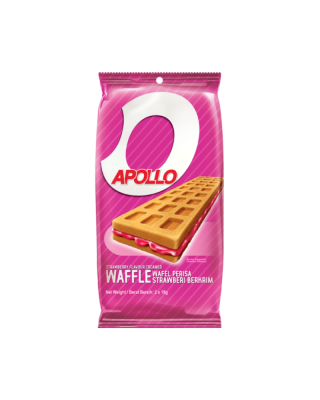 APOLLO WAFFLES STRAWBERRY 18GM