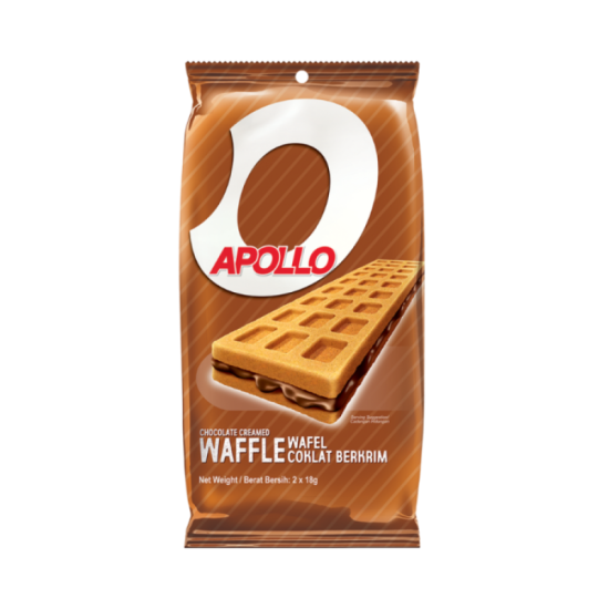 APOLLO WAFFLES CHOCOLATE 18GM