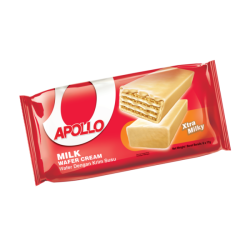 APOLLO WAFER BAR MILK 17GM*6